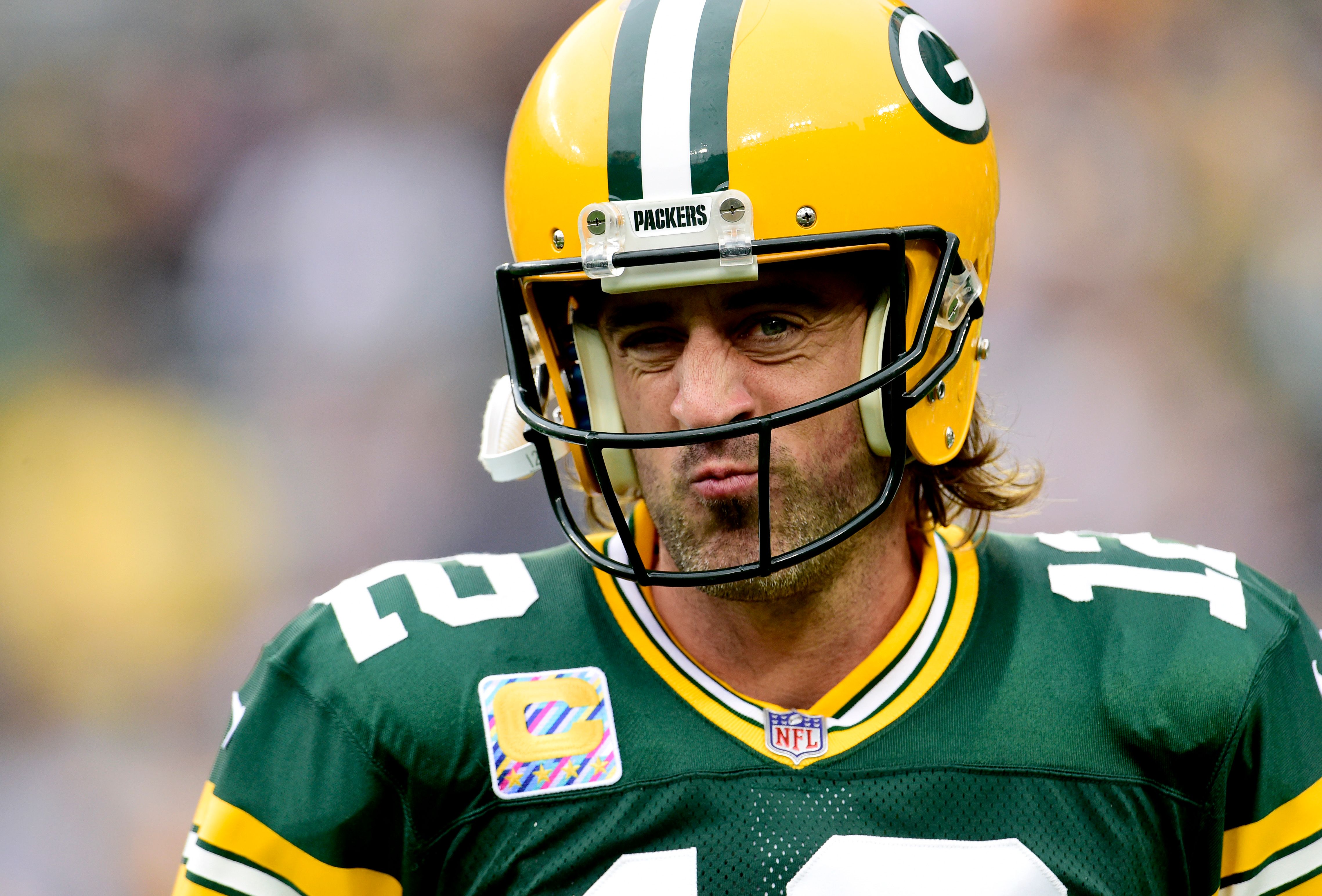 Aaron Rodgers Denies Having 'COVID Toe'