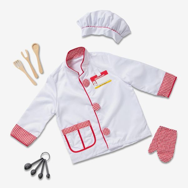Melissa & Doug Chef Costume 8-Piece Role Play Outfit