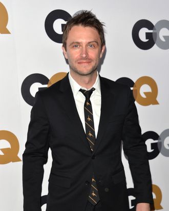 Actor Chris Hardwick arrives at the GQ Men of the Year Party at Chateau Marmont on November 13, 2012 in Los Angeles, California.