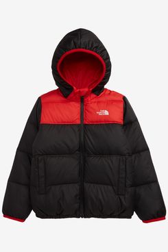 The North Face Kids' 'Moondoggy' Water-Repellent Reversible Down Jacket