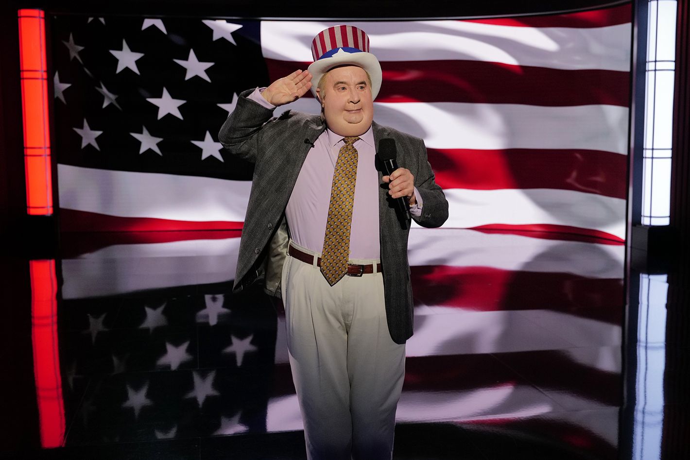Let Jiminy Glick Host the Next Presidential Debate