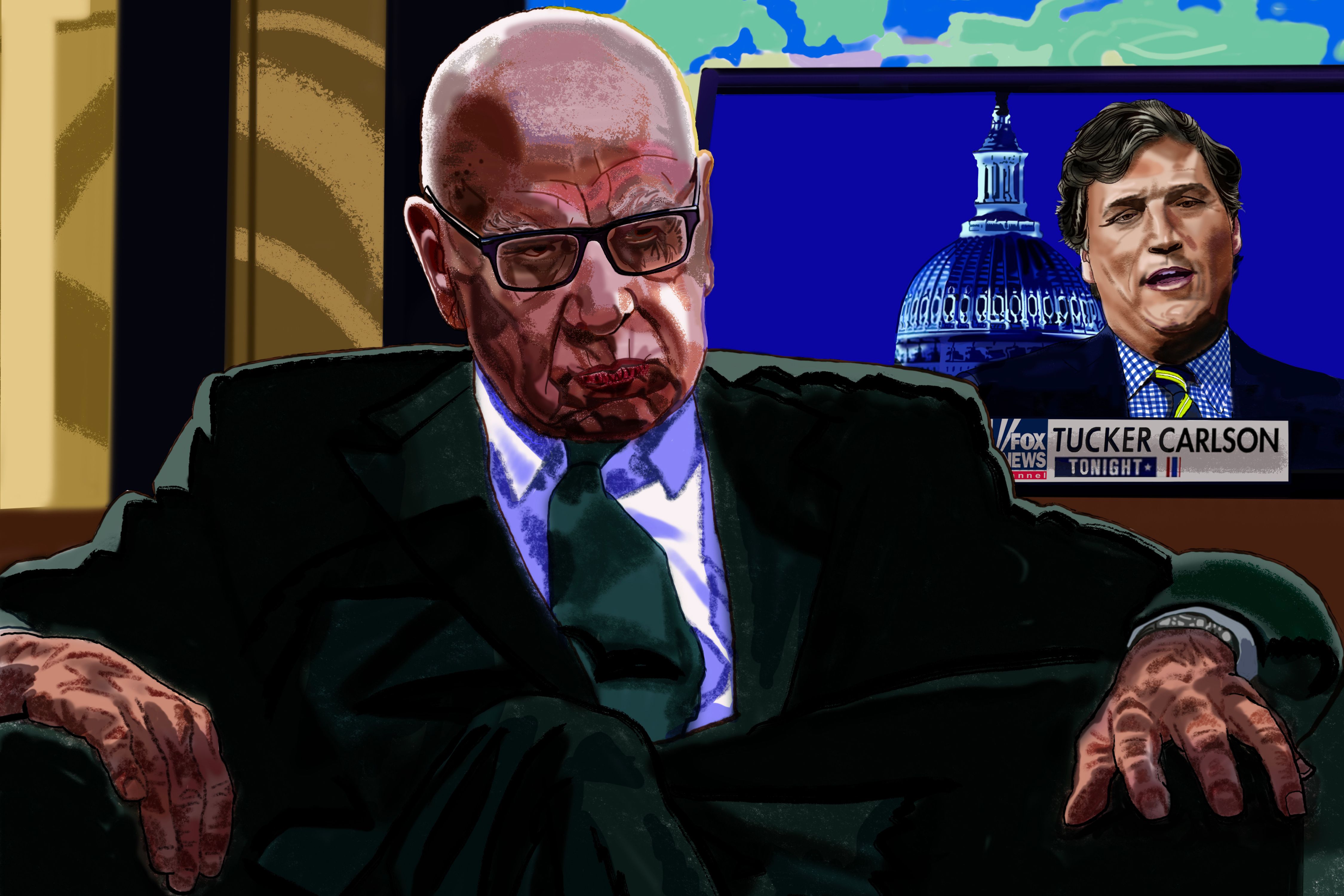 Why Rupert Murdoch Fired Tucker Carlson From Fox News