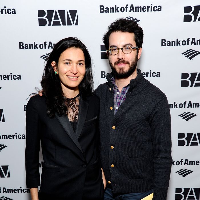 (L-R) Nicole Krauss and Jonathan Safran Foer attend the 2014 BAM Theater gala at Skylight One Hanson on February 6, 2014 in New York City. NEW YORK, NY - FEBRUARY 06: (L-R) Nicole Krauss and Jonathan Safran Foer attend the 2014 BAM Theater gala at Skylight One Hanson on February 6, 2014 in New York City. (Photo by Rommel Demano/Getty Images)