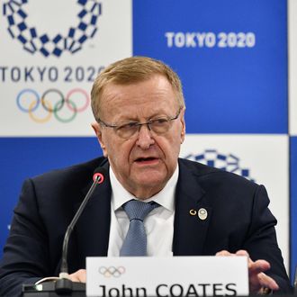 International Olympic Committee member John Coates.