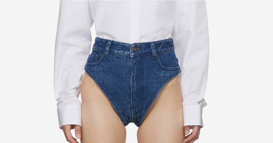 Jean shorts that discount look like diapers