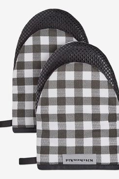 KitchenAid Gingham Mini Oven Mitt 2-Pack Set