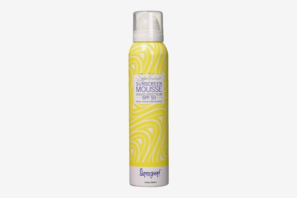 Supergoop! Super Power Sunscreen Mousse With Blue Seakale