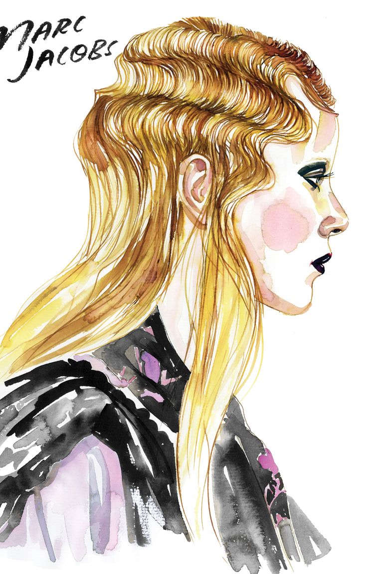 Fashion illustrations for Marc by Marc Jacobs FW 2014 on Behance