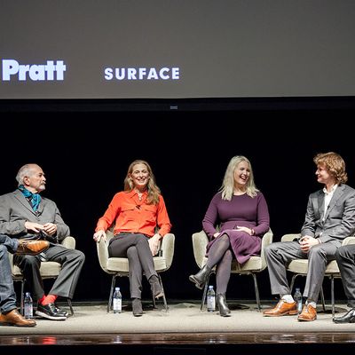 Spencer Bailey, Arthur Elgort, Grethe Barrett Holby, Sophie Elgort, Warren Elgort, and Ansel Elgort. 