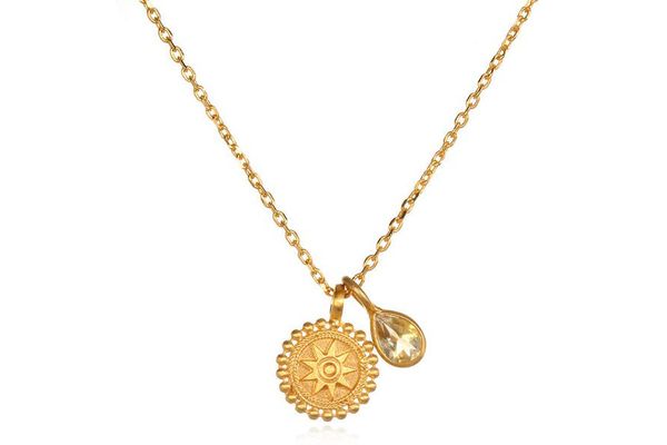 Satya Jewelry Transcendent Duo Mandala Necklace