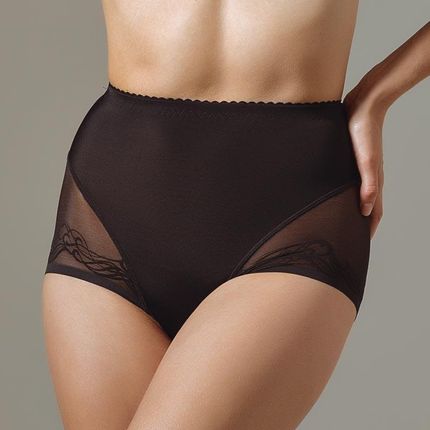 Semi Sheer Mesh Full Brief Panty Plus Size New Rosme Lingerie Kamila 782033