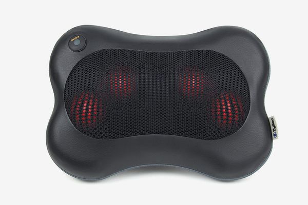 heated back massager for car