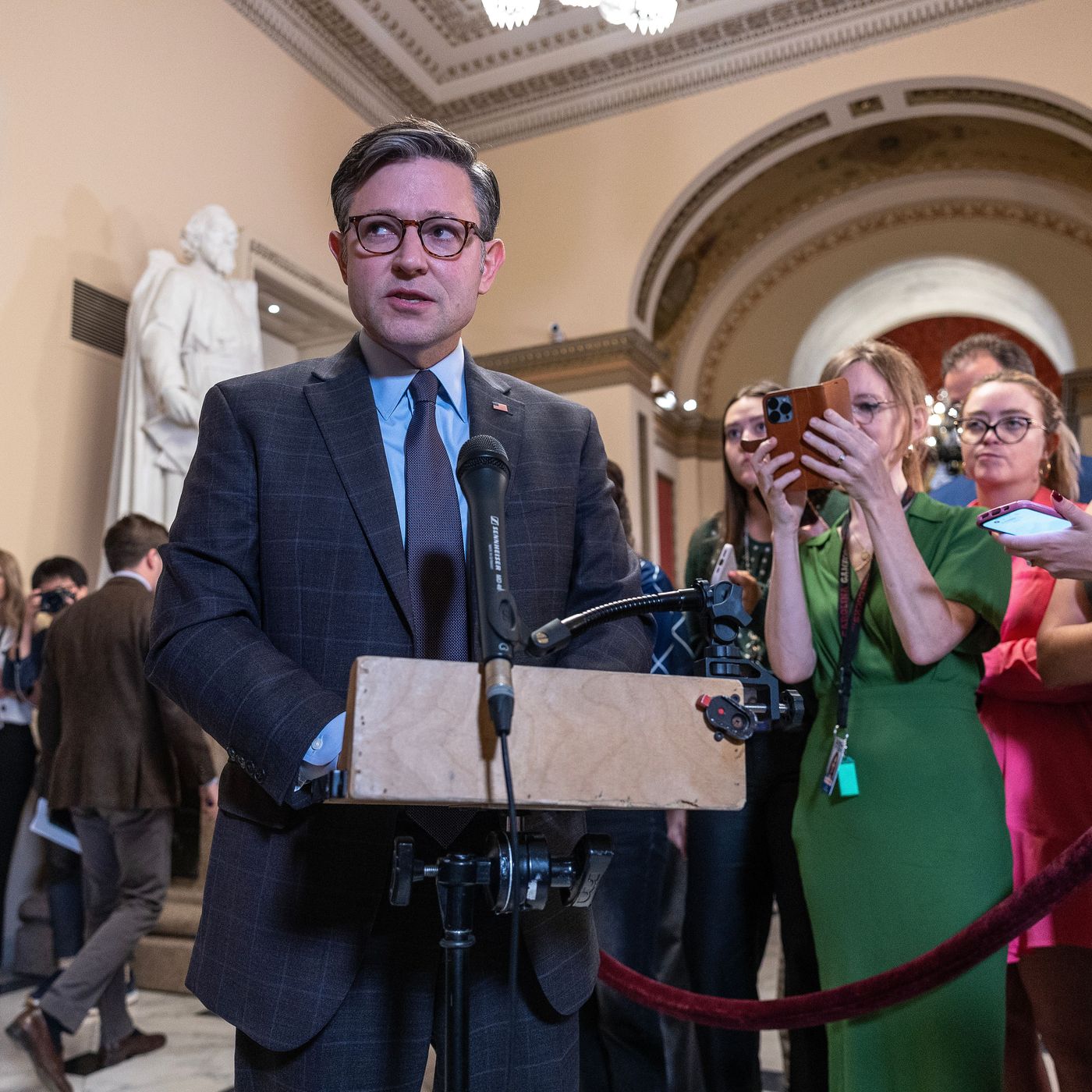 Mike Johnson May Want a Shutdown to Avoid Epstein Files Vote