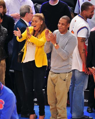 Beyonce and Jay-Z.