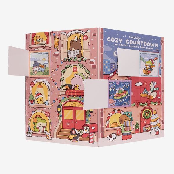 Cozy Countdown: An Advent Coloring Book Bundle