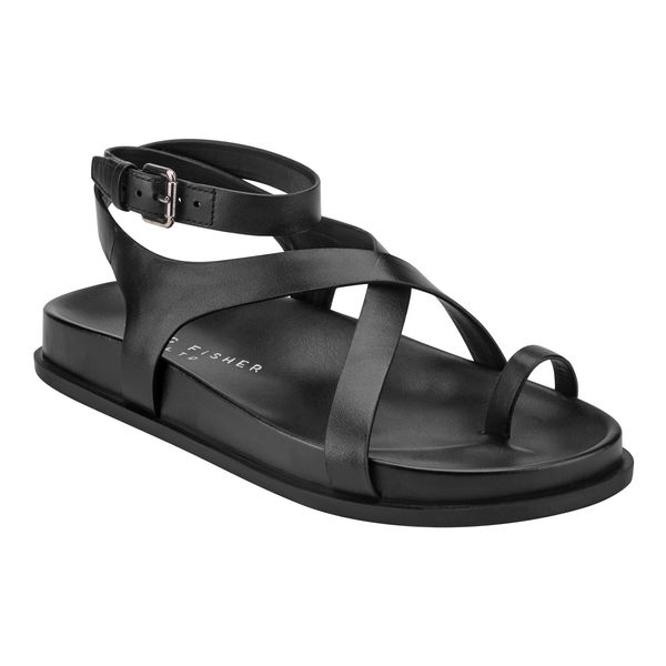 Marc Fisher Bevy Footbed Leather Sandal