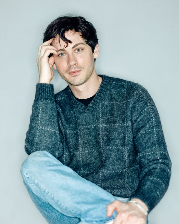 Logan Lerman on 'Hunters' and Dyeing His 'Shock White' Hair