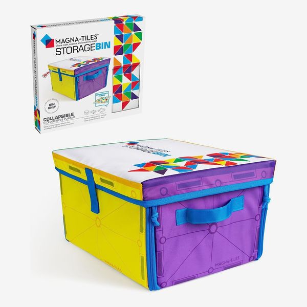 Magna-Tiles Storage Bin & Interactive Play-Mat