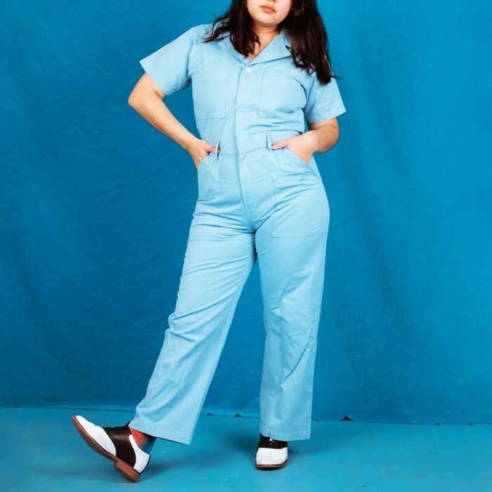 plus size stretchy jumpsuit