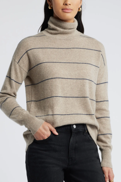 Nordstrom Cashmere Turtleneck Sweater