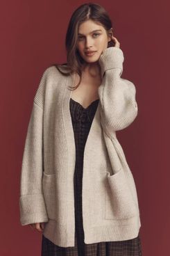 By Anthropologie Cozy Oversized Cardigan Sweater