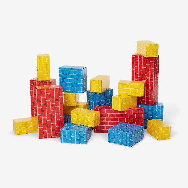 Melissa and Doug Deluxe Jumbo Cardboard Blocks - 40 Pieces