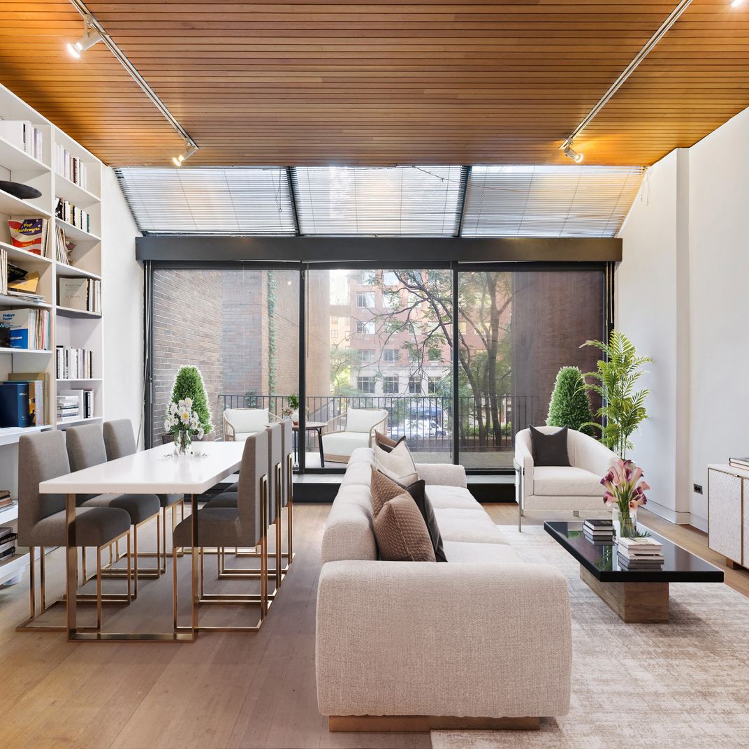 Luxury Modern Penthouse Suite With Wall-To-Wall Windows photo