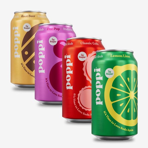 Poppi Sparkling Prebiotic Soda - The Classics Variety Pack