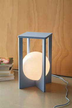 Globe Lamp Side Table/Nightstand