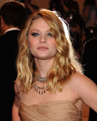 NEW YORK - MAY 03: Actress Emilie de Ravin attends the Costume Institute Gala Benefit to celebrate the opening of the 