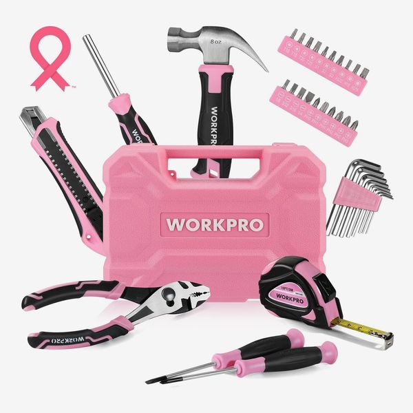 WORKPRO 35-Piece Pink Tools Set