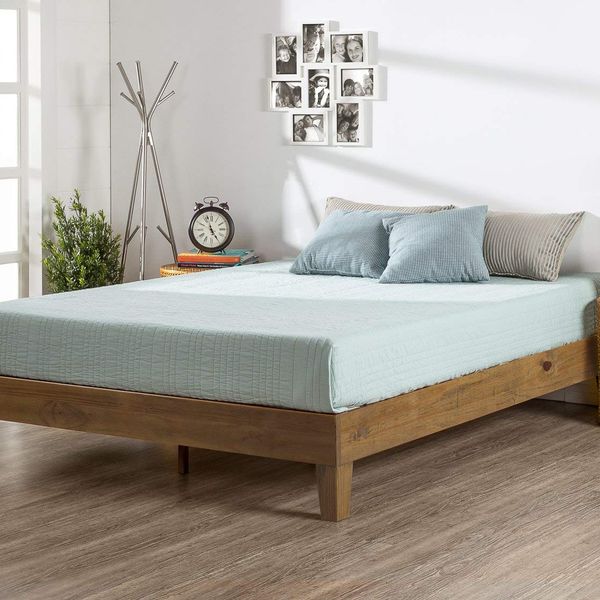 Featured image of post Wood Bed Frame Queen No Headboard