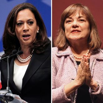 Kamala Harris and Loretta Sanchez