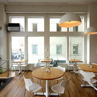 The dining room.