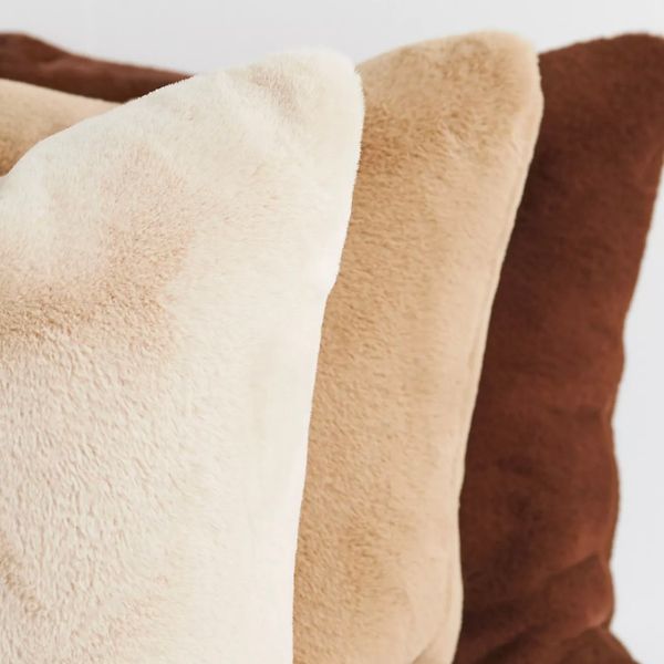 Anthropologie The Sophie Faux Fur Pillow