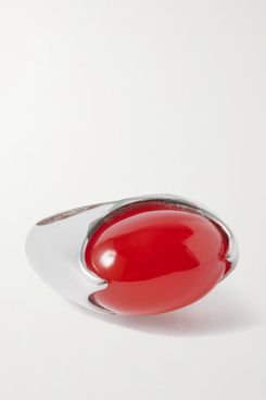 Loren Stewart Orb Ring - Carnelian