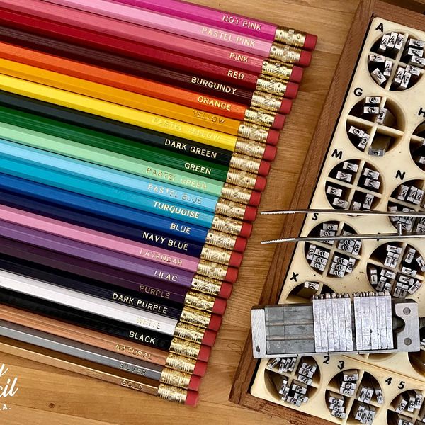 LuckyPencil Custom Engraved Pencils