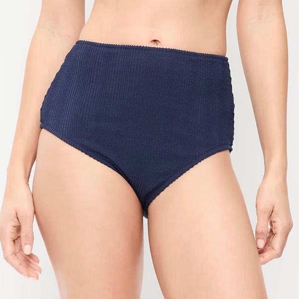 Old Navy High-Waisted Ribbed Bikini Swim Bottoms