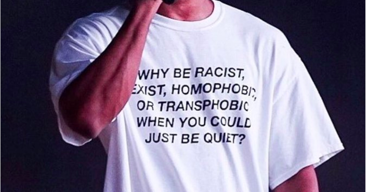 Frank Ocean's Viral Panorama T-Shirt Tackles Hate Speech