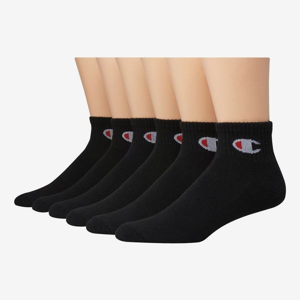 Champion Logo Ankle Socks, 6-Pack