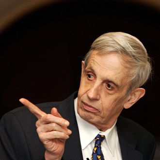 Noble Laureate Professor John F Nash Jr.