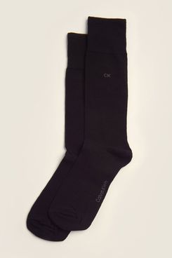 Calvin Klein Combed Cotton Crew Sock, Pack of 3