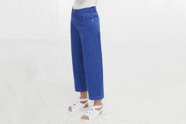 French Connection Cropped Cone Jeans