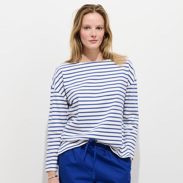 Alex Mill Avignon Striped Tee in Cotton