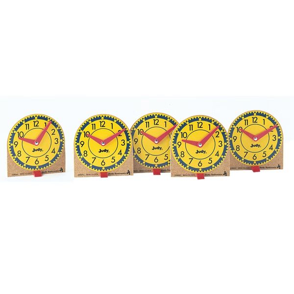 Carson Dellose Education Mini Judy Clocks
