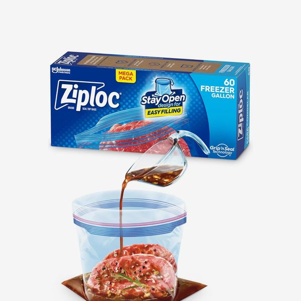 Ziploc gallon freezer bags for food storage