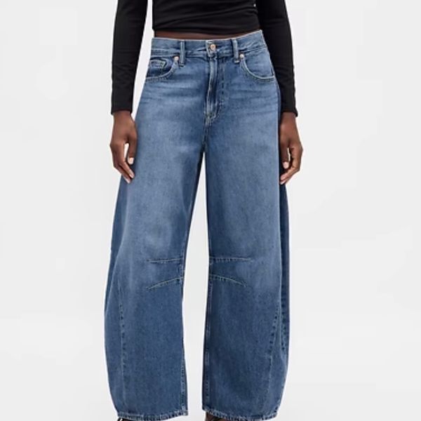 Gap High Rise Horseshoe Jeans