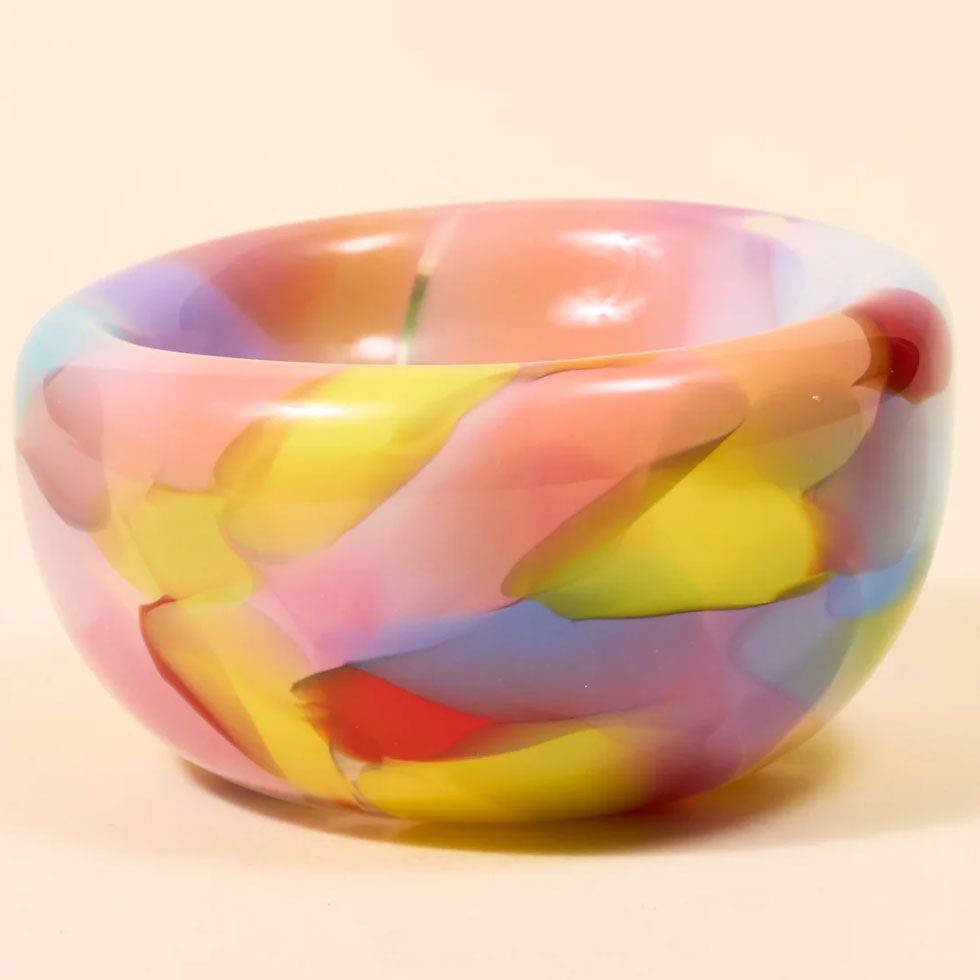 Maria Ida Glass Rainbow Bowl