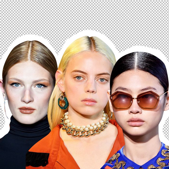 NYFW Fall 2019 Beauty Trend: So Many Center Parts