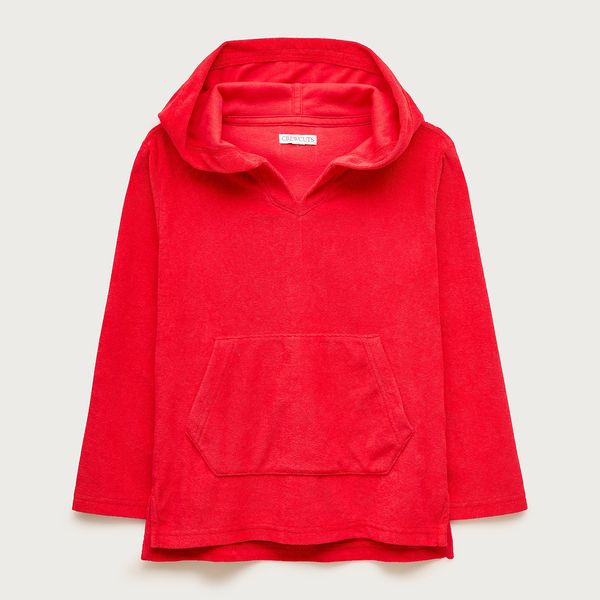 J.Crew Kids' Hooded Pullover in Towel Terry